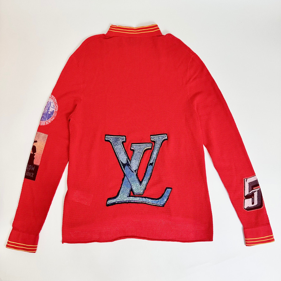 Sweater shirt Louis Vuitton đỏ