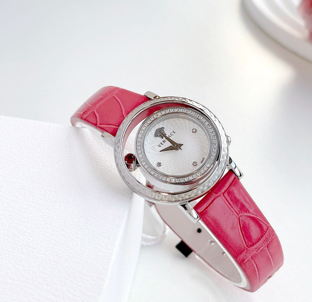 Đồng hồ Versace Venus Diamond Pink Watch Case 33mm