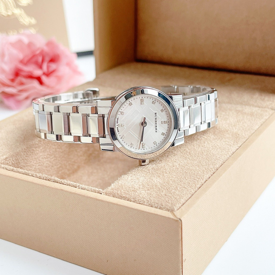 Đồng hồ Burberry The City Diamond Case 28mm