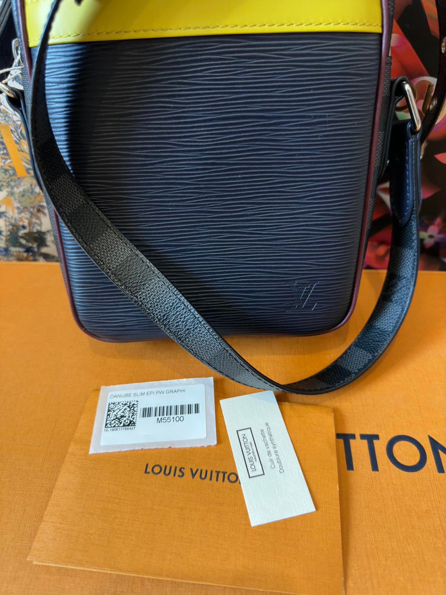 Túu LV Danue Handbag Epi Damier