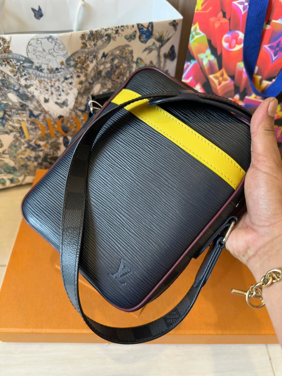 Túu LV Danue Handbag Epi Damier