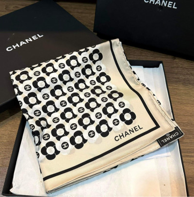 Khăn Chanel sz 90x90 new fullbox bill
