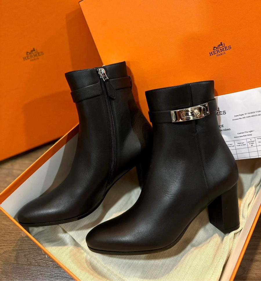 Boots hermes sz 36.5 cao 7p new fullbox bill