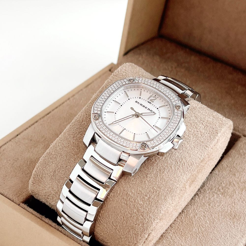 Đồng hồ Burberry Britain Diamond Watch Case 34mm