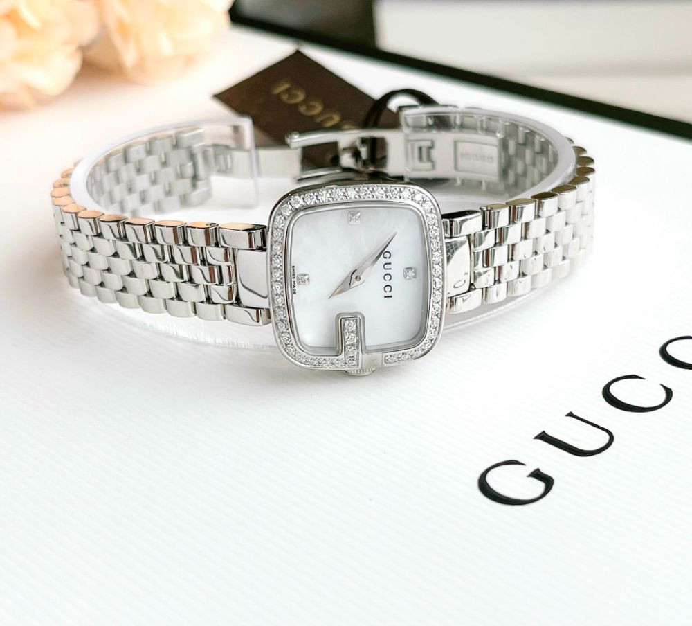 Đồng hồ Gucci G-Gucci diamond Case 28mm