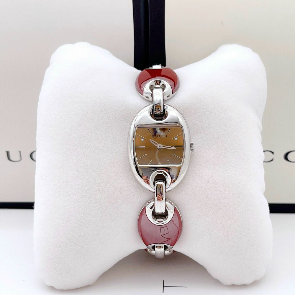 Đồng hồ New Gucci Maina Chain Ceramic Case 32mm