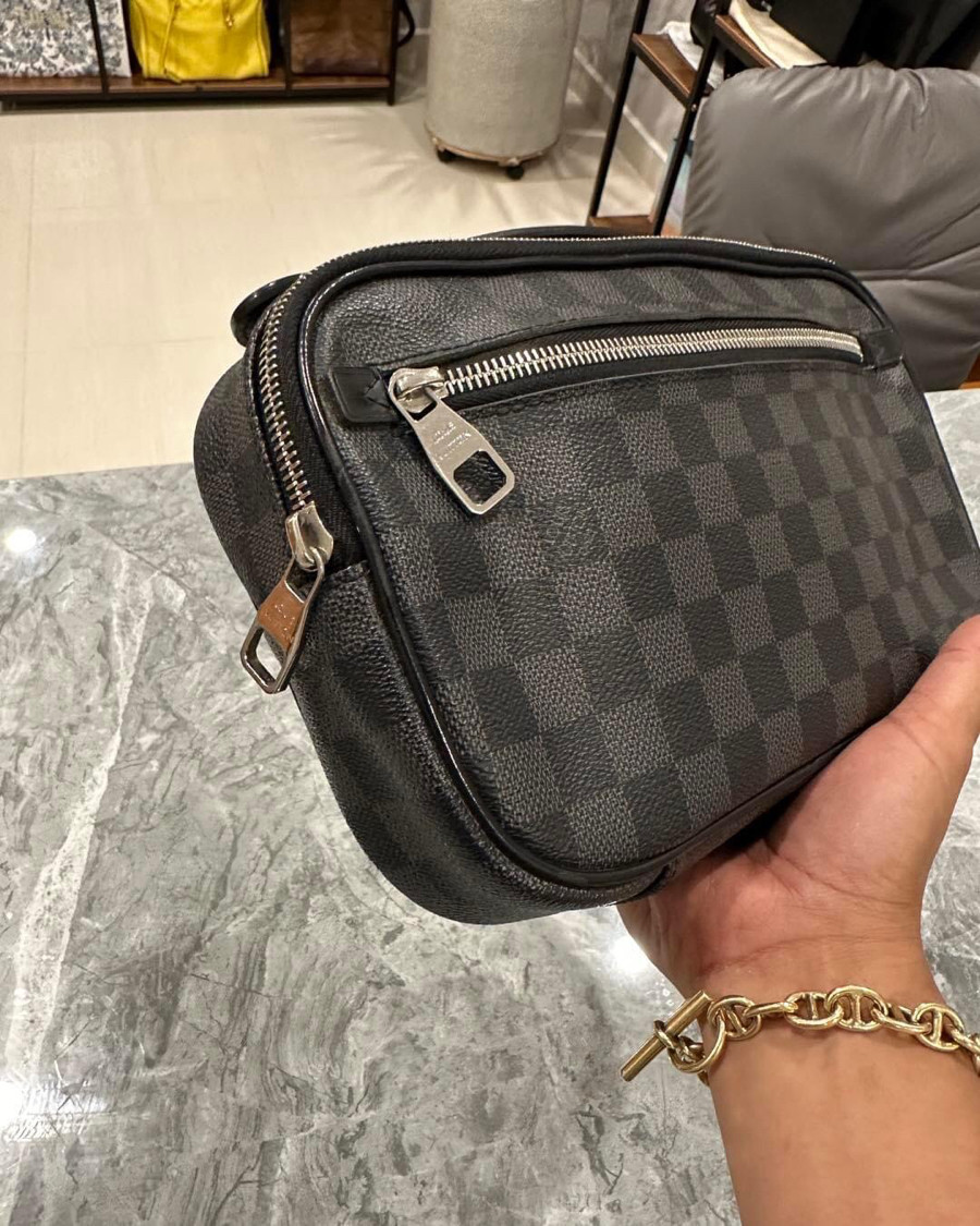 Túi LV Ambler Bumbag new 99% fullbox