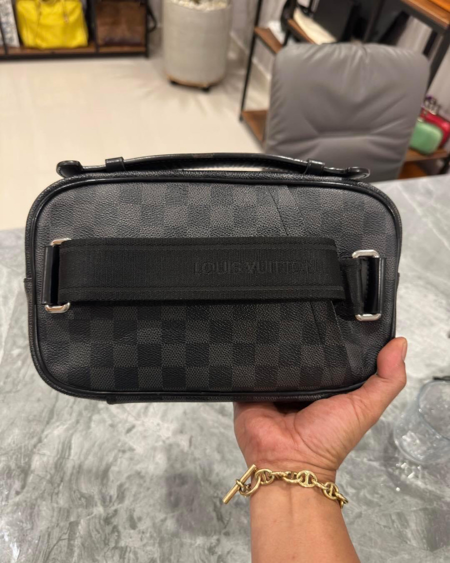 Túi LV Ambler Bumbag new 99% fullbox