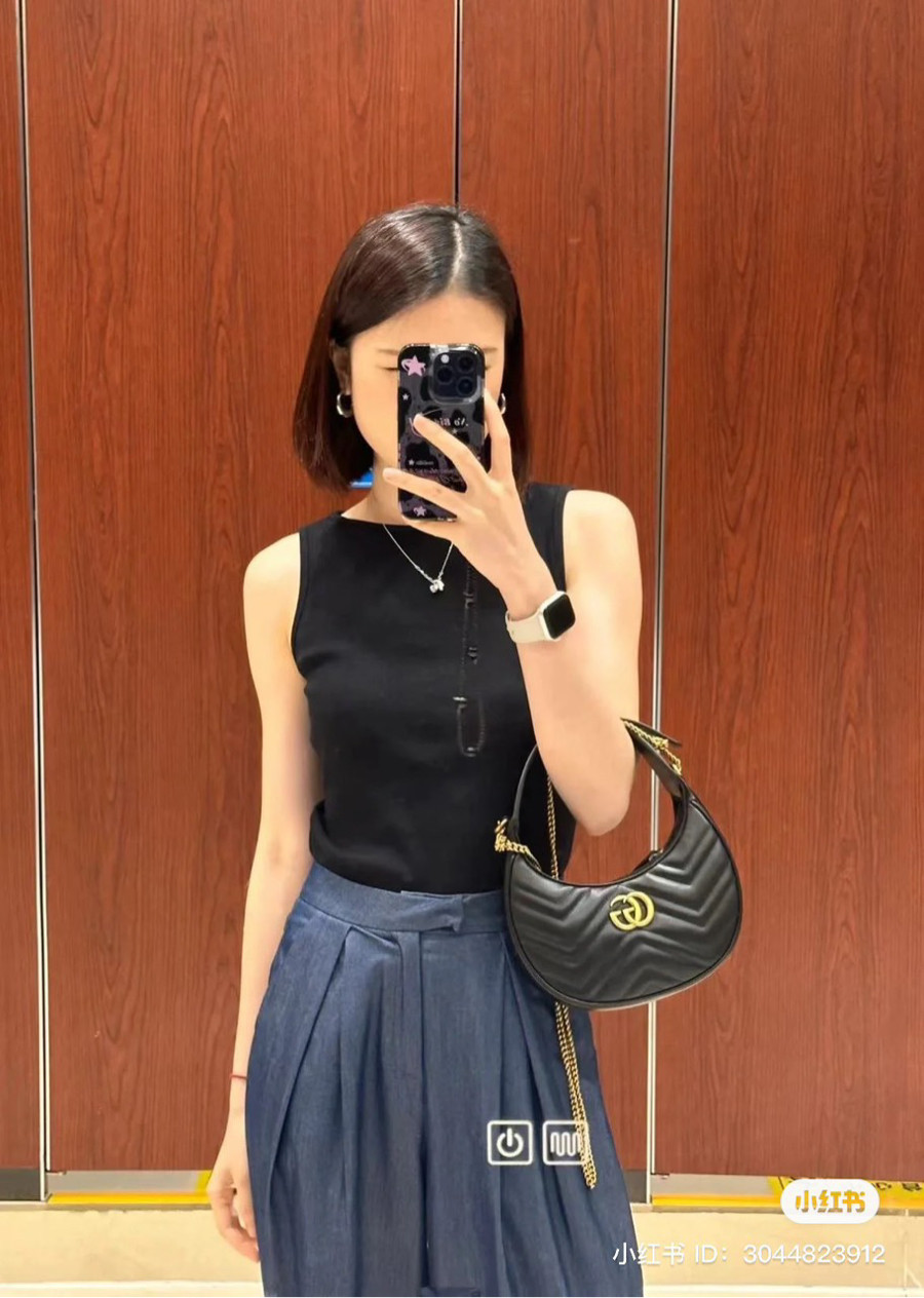 Kẹp nách Gucci halfmoon sang chảnh 💕