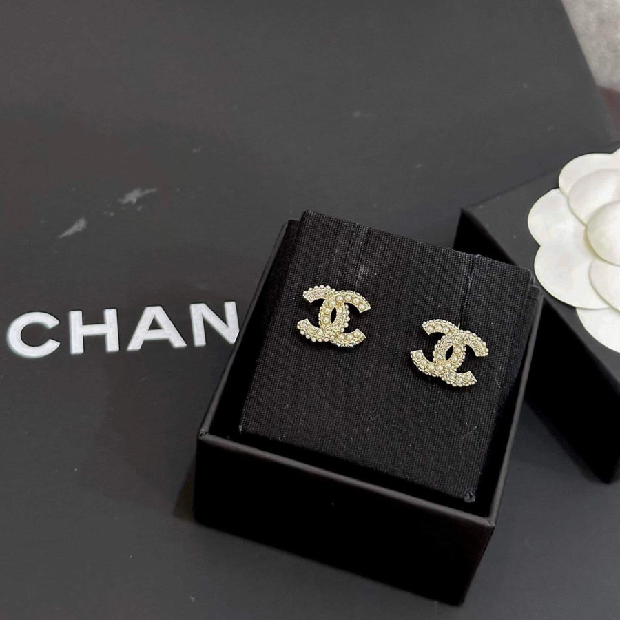 Khuyên tai Chanel new fullbox bill