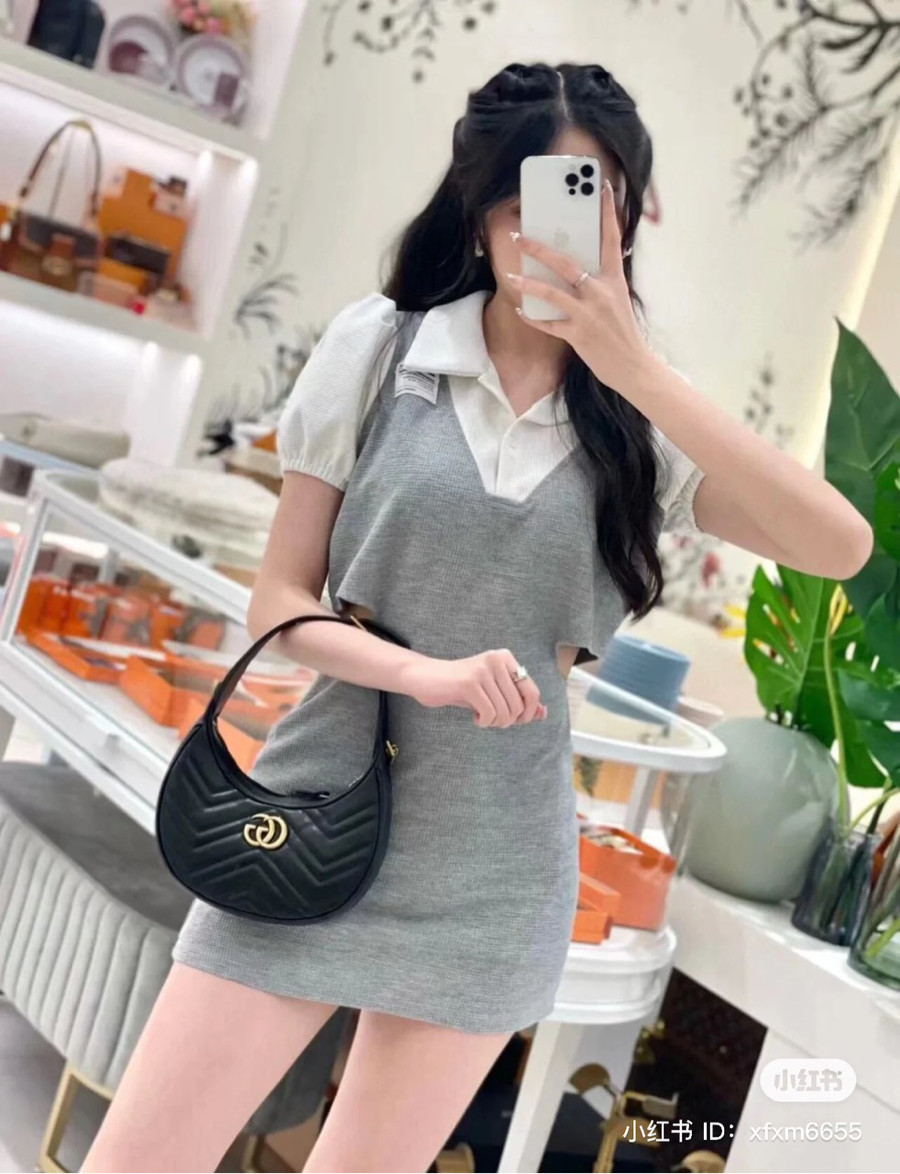 Kẹp nách Gucci halfmoon sang chảnh 💕