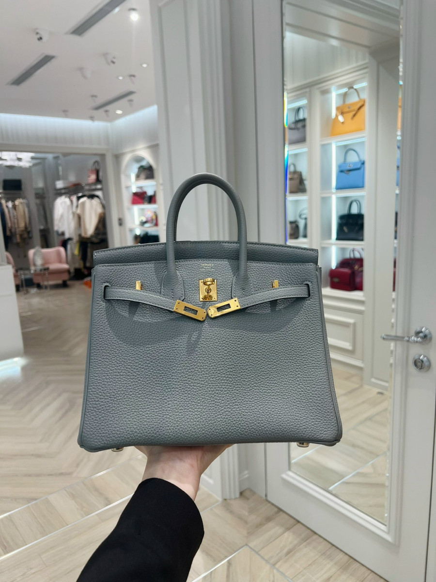 Hermes b25 gris ghw