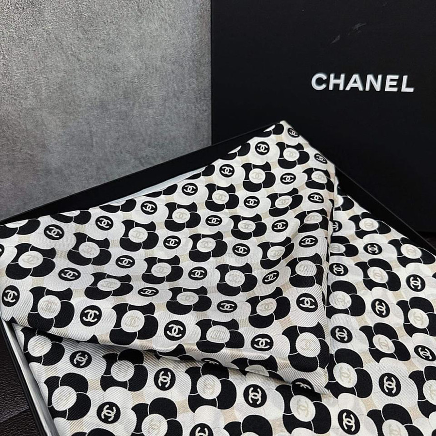 Khăn Chanel khổ 90x90 new fullbox bill