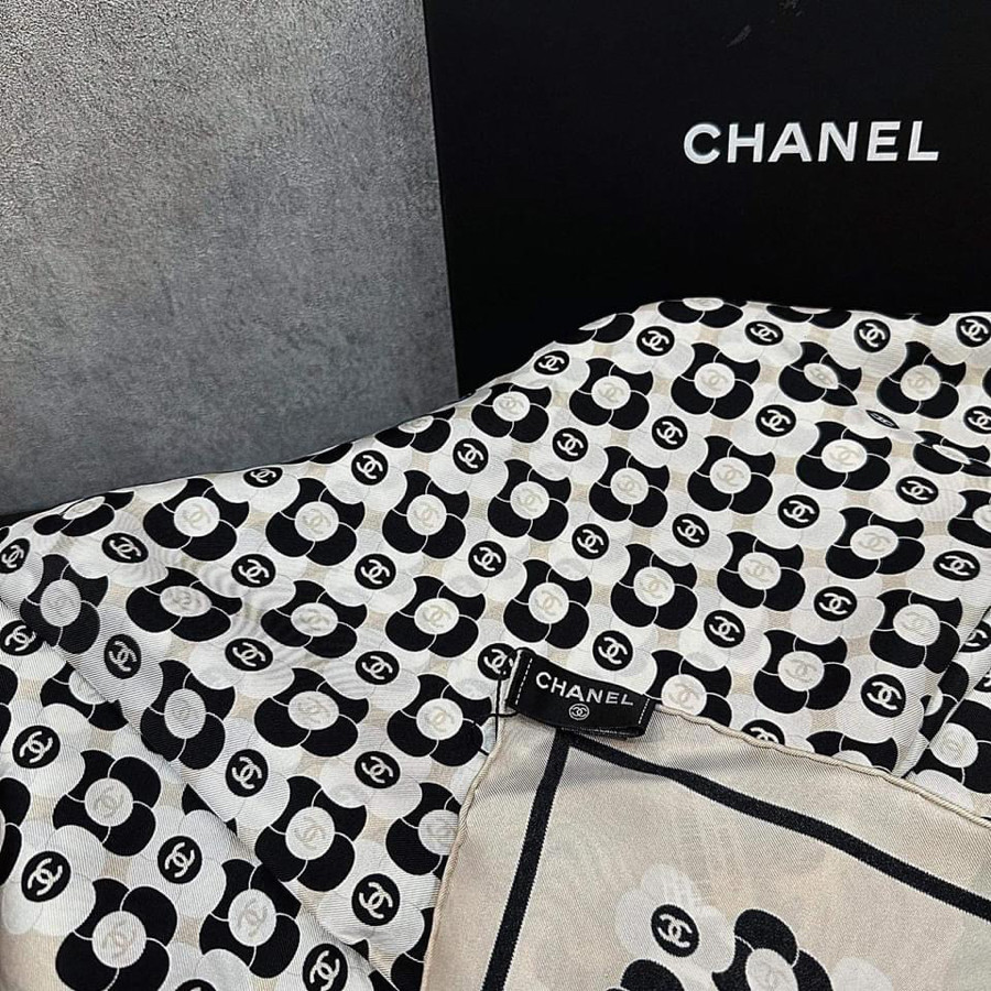 Khăn Chanel khổ 90x90 new fullbox bill