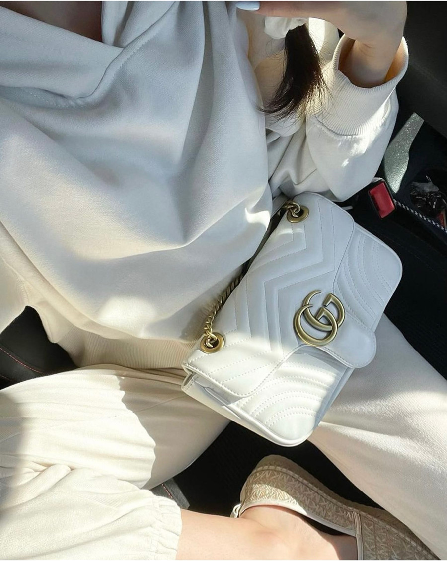 Gucci marmont white