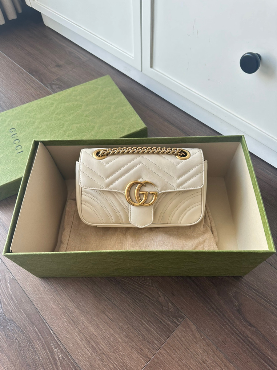 Gucci marmont white