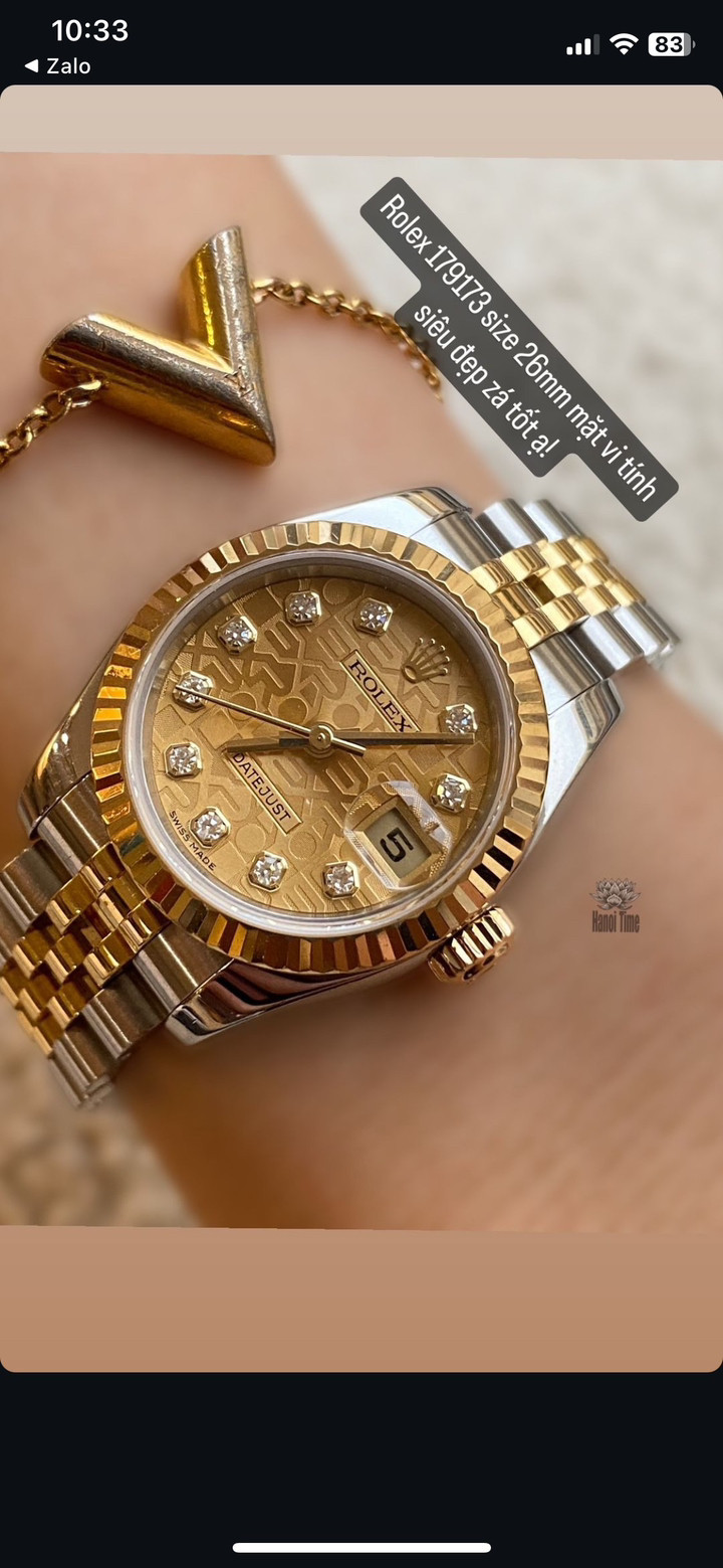 Rolex 179173 mặt vi tính