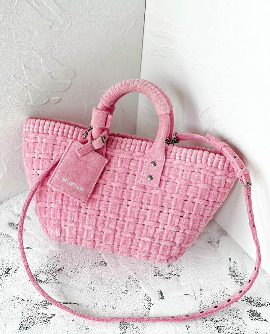 Túi Balenciaga Bistro vải tweed 🍒 Sz 23 x 38 x 22 Em mới đáp thêm