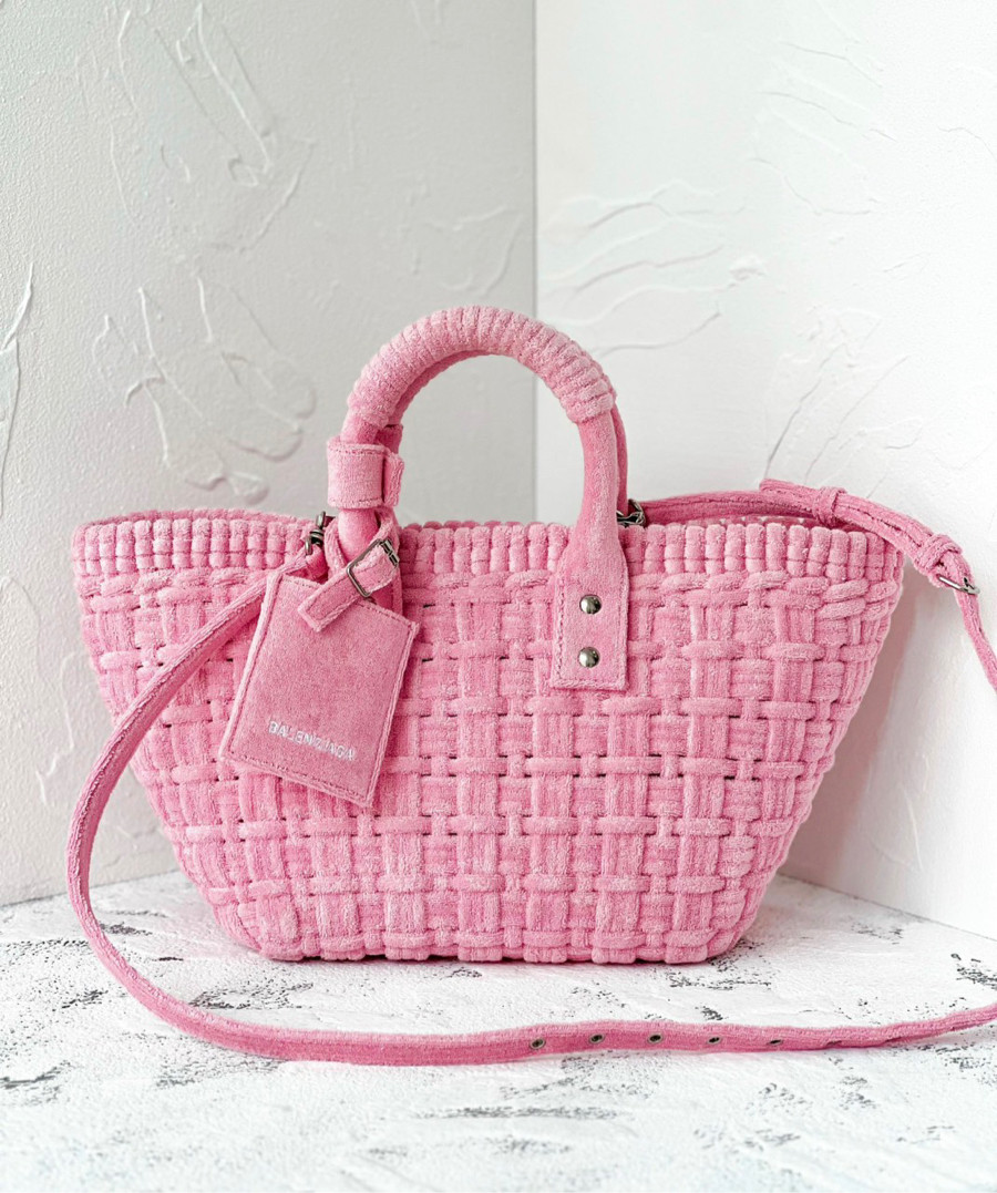 Túi Balenciaga Bistro vải tweed 🍒 Sz 23 x 38 x 22 Em mới đáp thêm