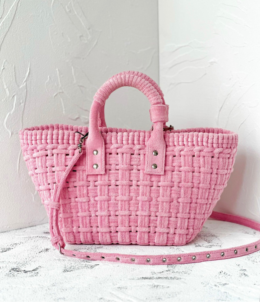 Túi Balenciaga Bistro vải tweed 🍒 Sz 23 x 38 x 22 Em mới đáp thêm