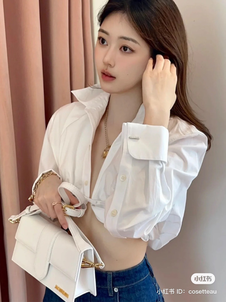 Túi Jacquemus bambino trắng siêu xinh 🥳