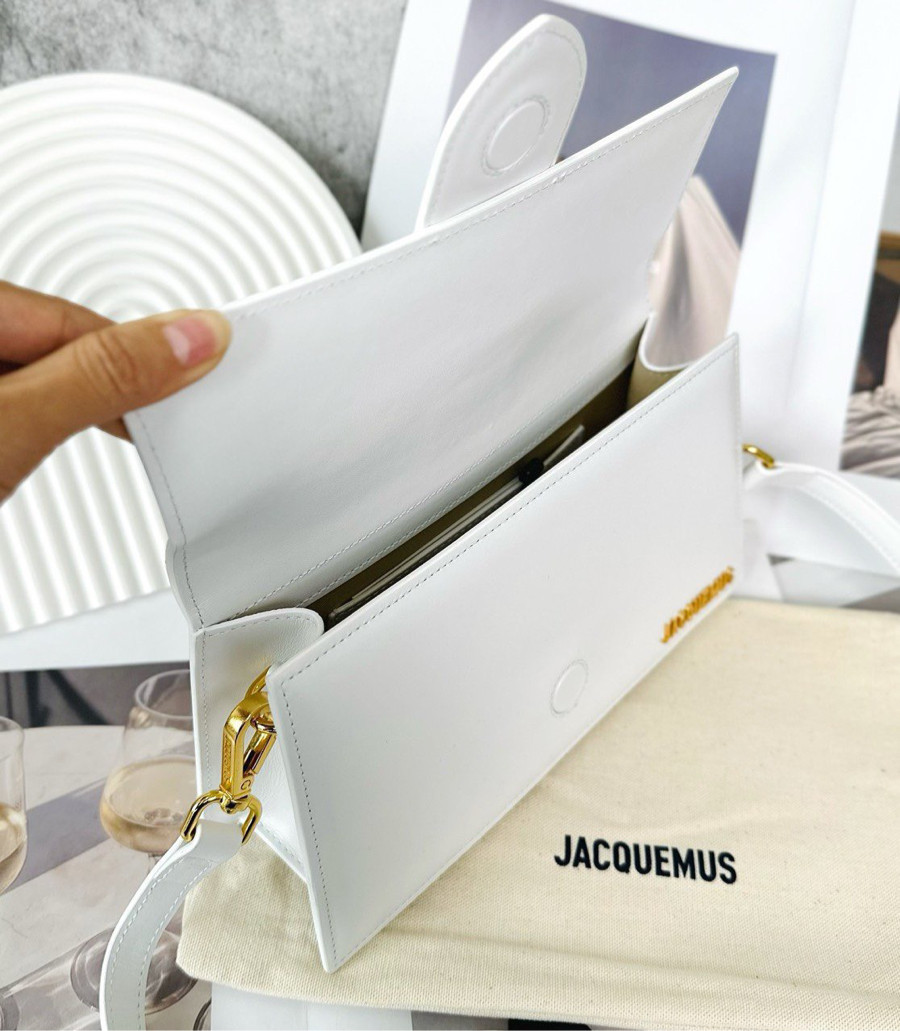 Túi Jacquemus bambino trắng siêu xinh 🥳