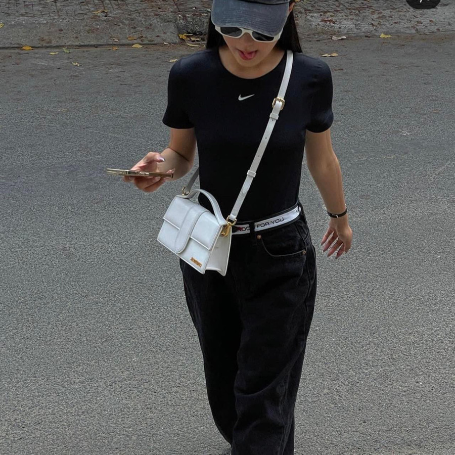 Túi Jacquemus bambino trắng siêu xinh 🥳