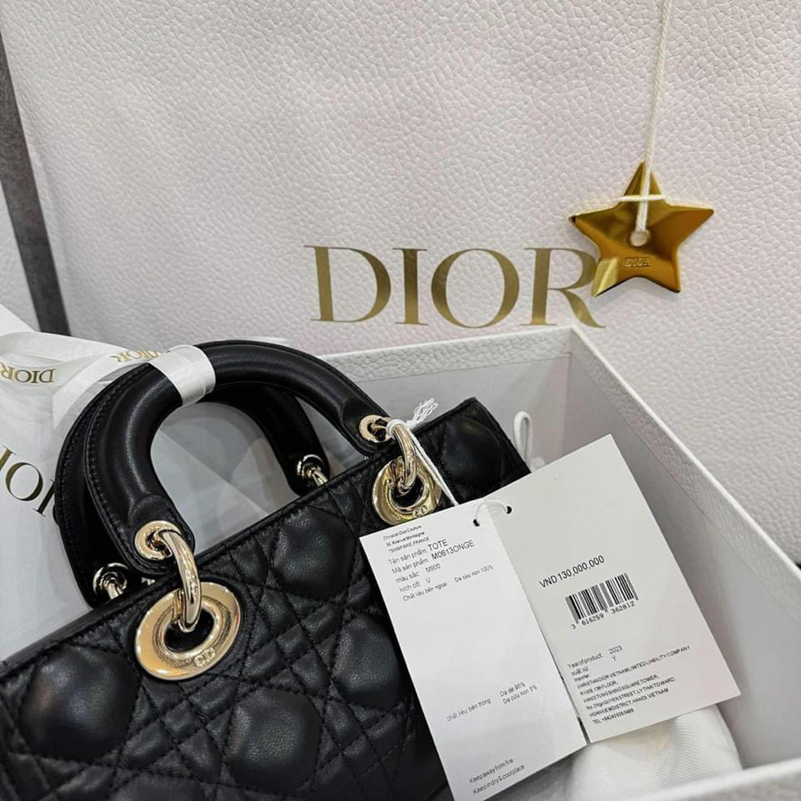 Túi Dior Lady new sz small fullbox bill