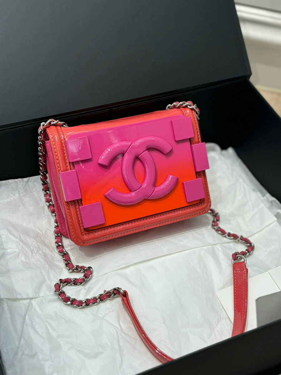 Chanel micro lego bag