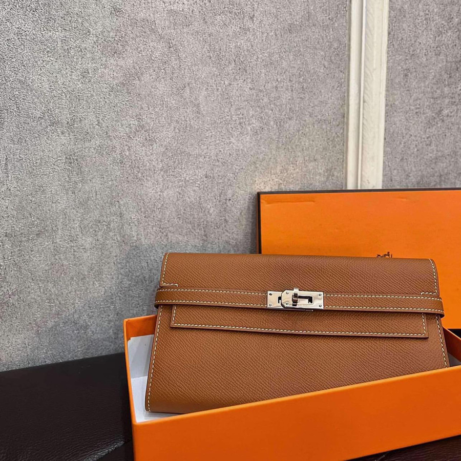 Ví Hermes kelly kèm box, entrupy