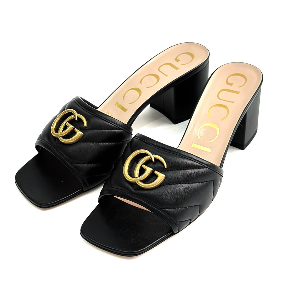 Guốc Gucci đen