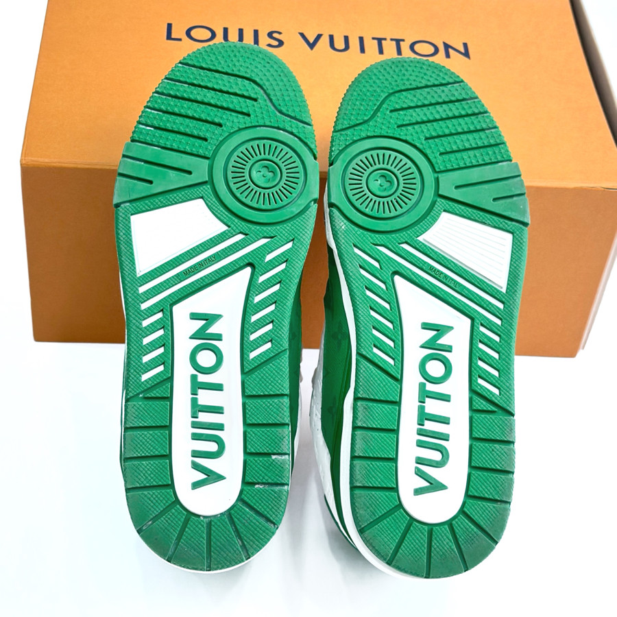 Sneaker Louis Vuitton tranier xanh