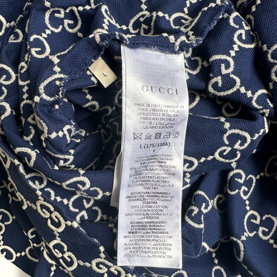 Áo polo Gucci xanh size L