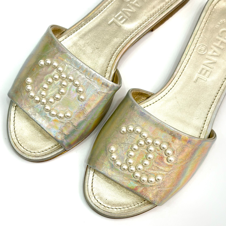 Dép Chanel hologram size 36