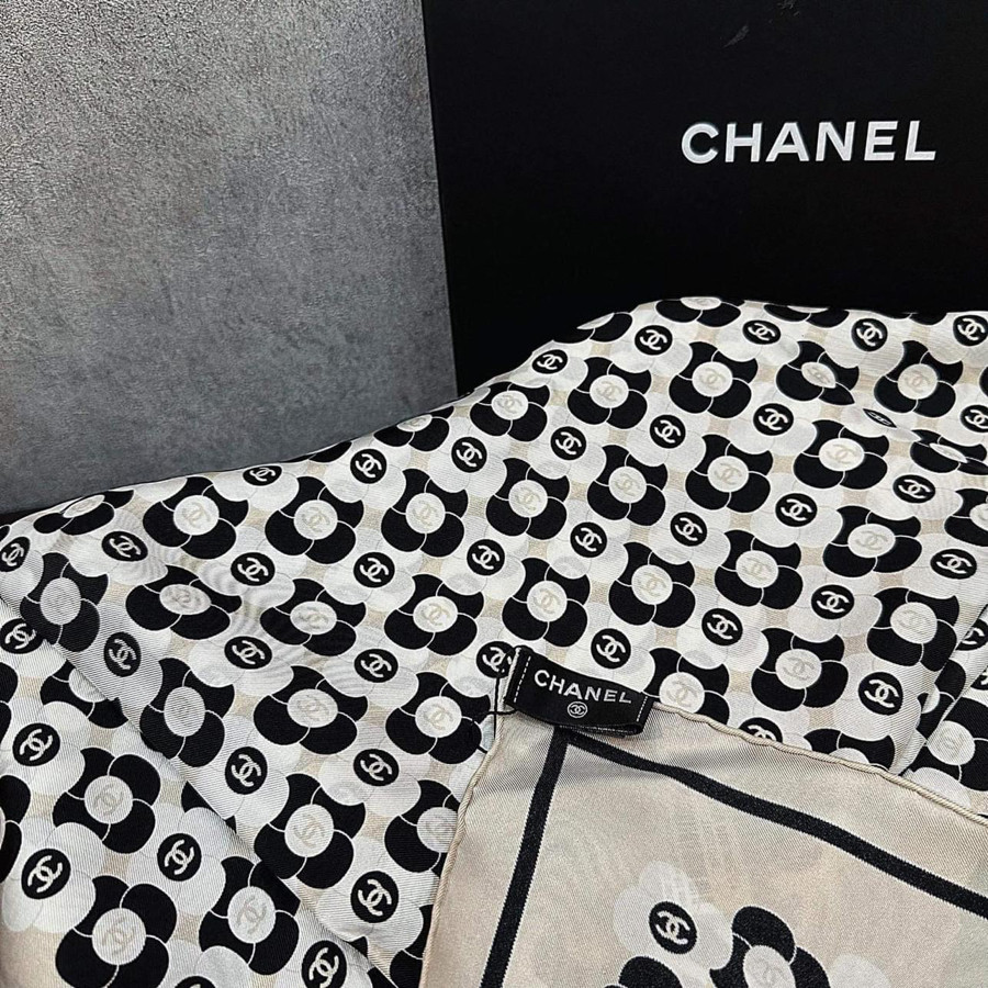 Khăn Chanel khổ 90x90 new fullbox bill