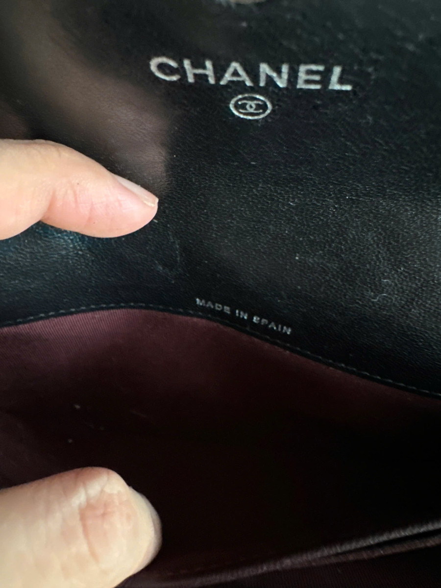 Ví dài chanel lambskin