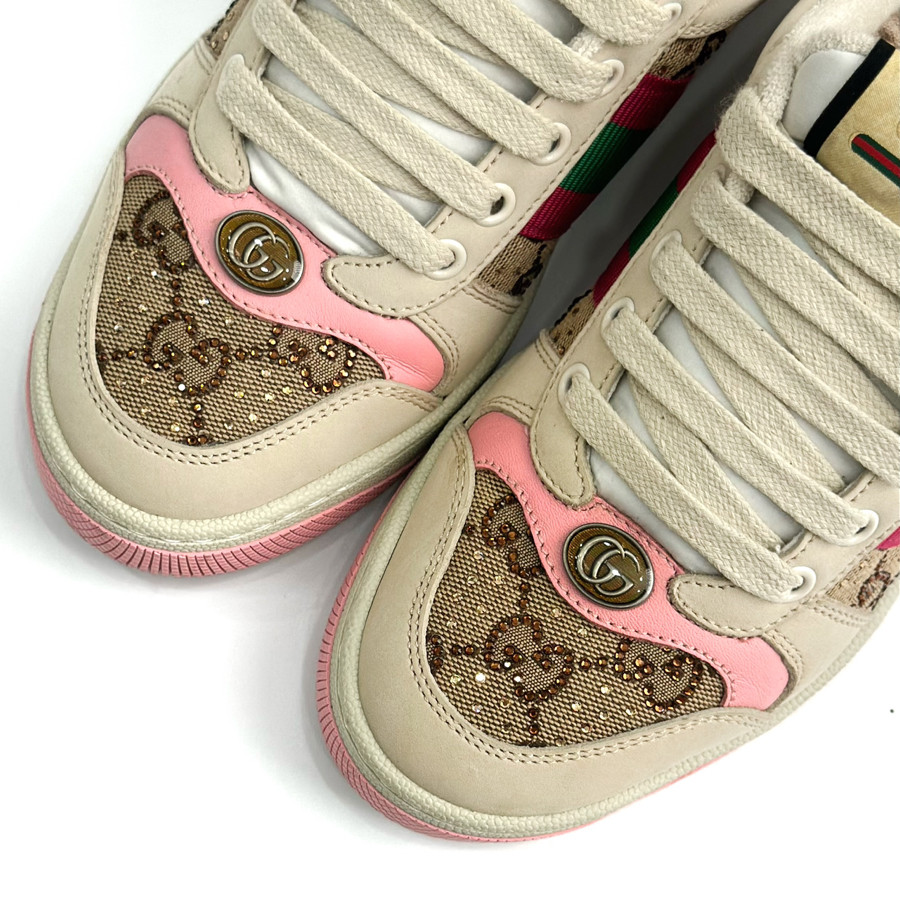 Giày sneaker Gucci hồng