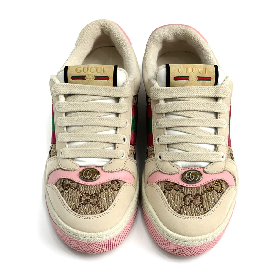 Giày sneaker Gucci hồng