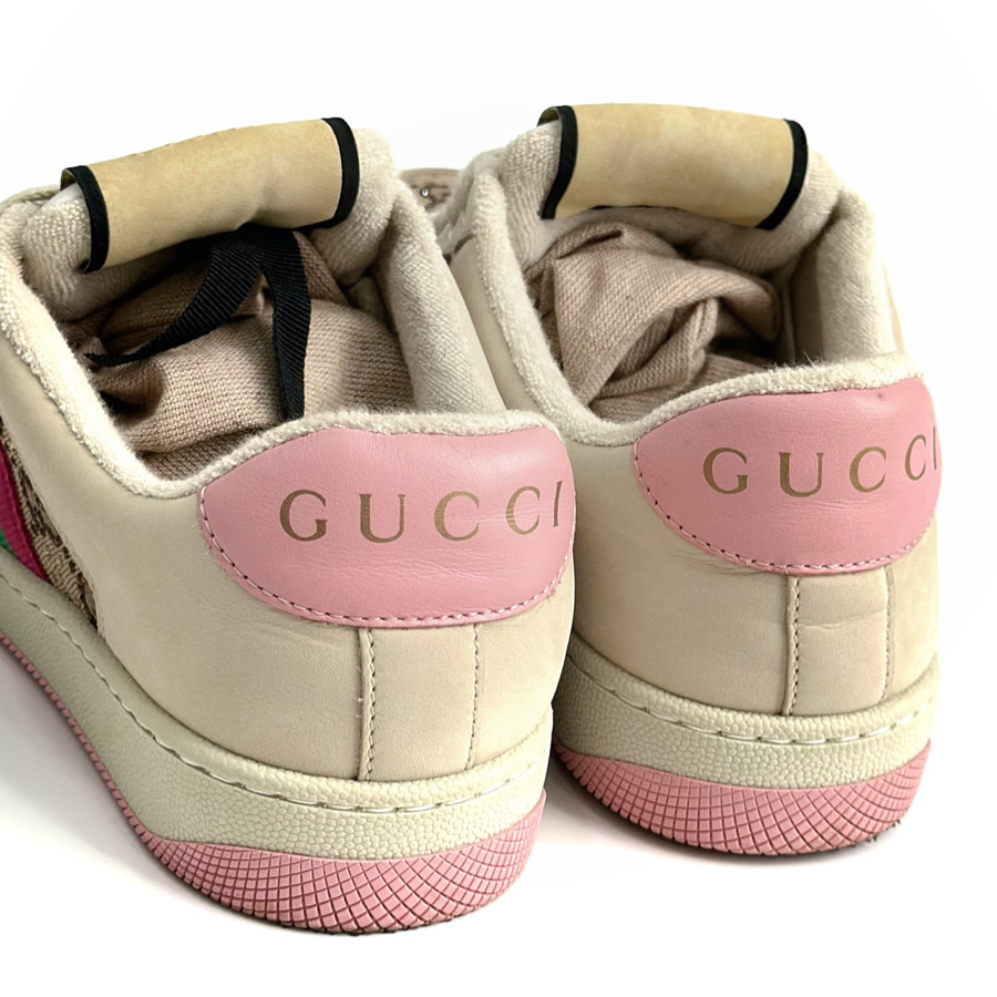 Giày sneaker Gucci hồng