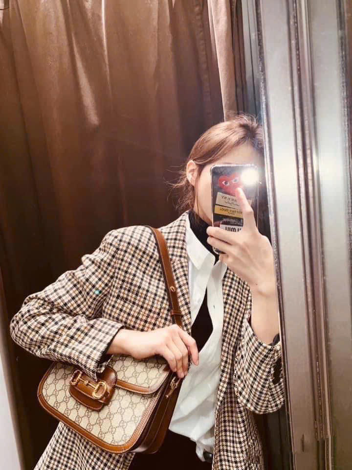 Gucci horsebit 1955 shoulder bag