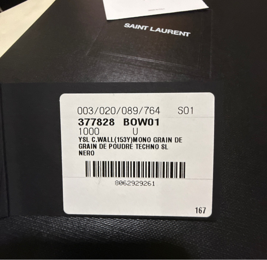 YSL C WALLET BOW01
