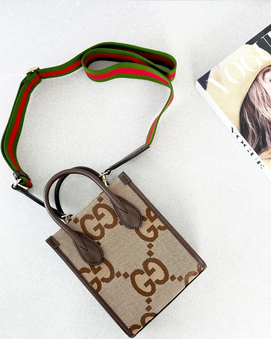 Túi Gucci Small Handle Tote Jumbo