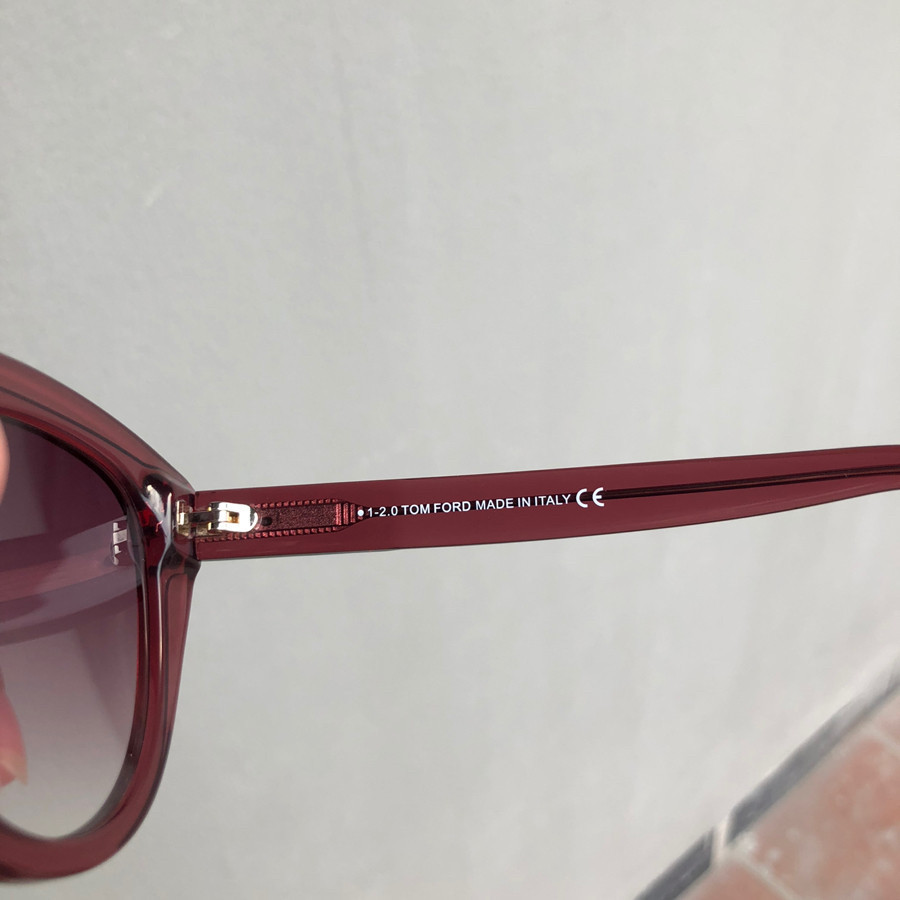 ❤️ TOM FORD FT 0938 TORI - 70T SHINY BORDEAUX | SUNGLASSES WOMEN 53-30-140: