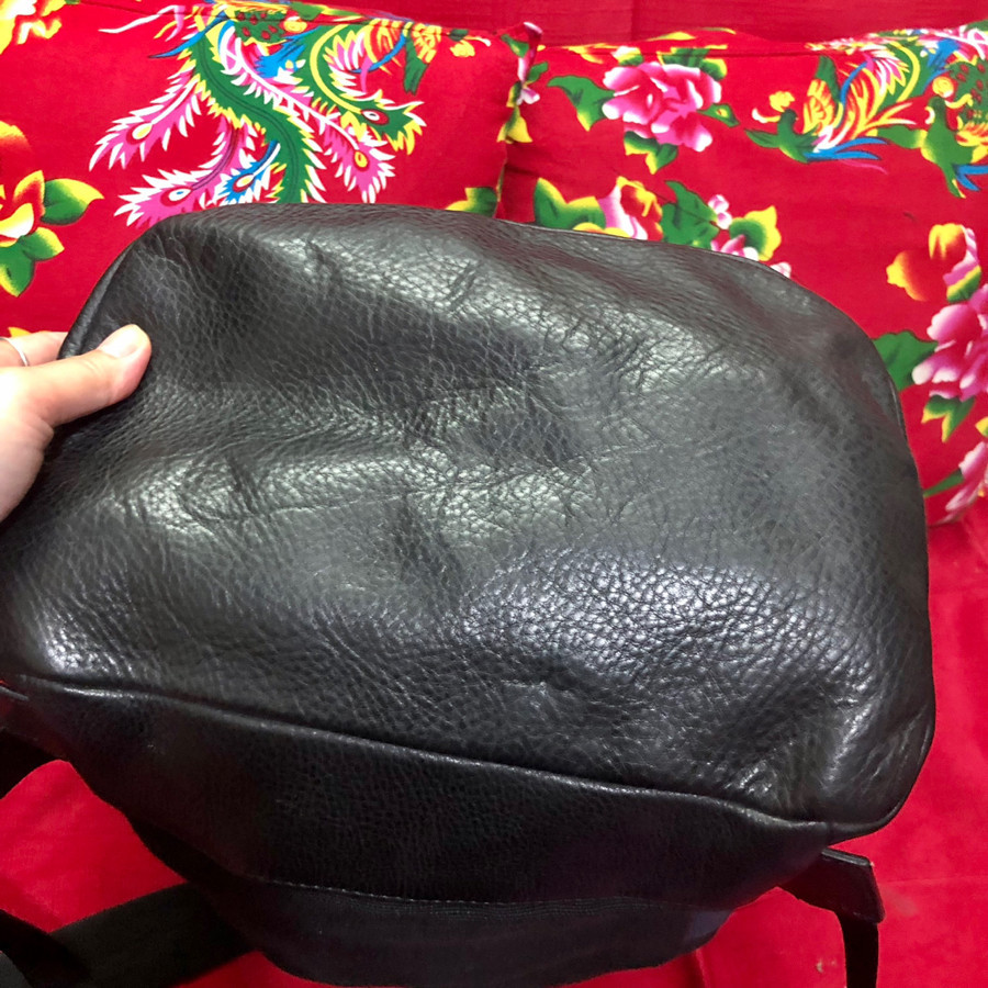 ❤️ Burberry - London Check and Zip Around Black Canvas / Leather Backpack: