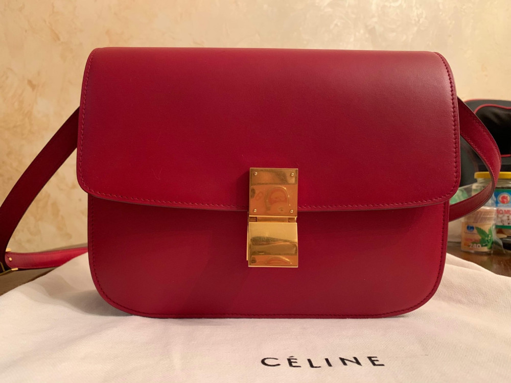 Celine Box red sz S