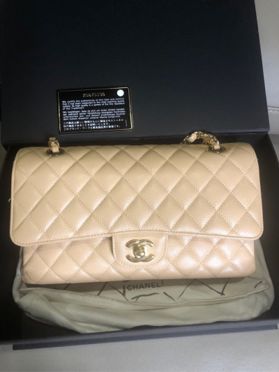 Túi Chanel Classic màu Beige Medium