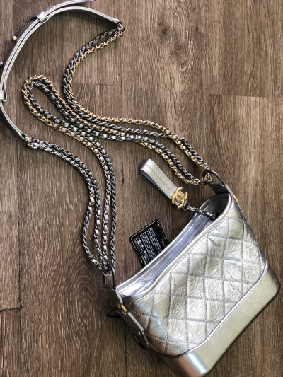 Chanel Gabrielle Small Metallic