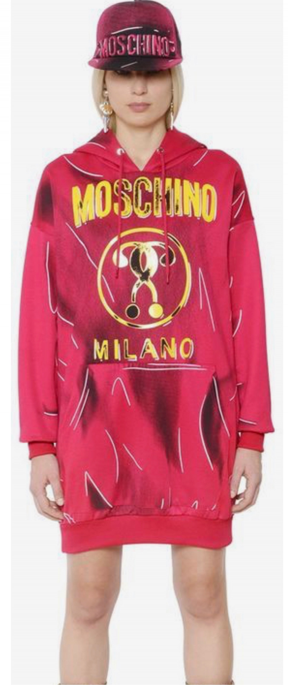 Váy Moschino hoodie shadow