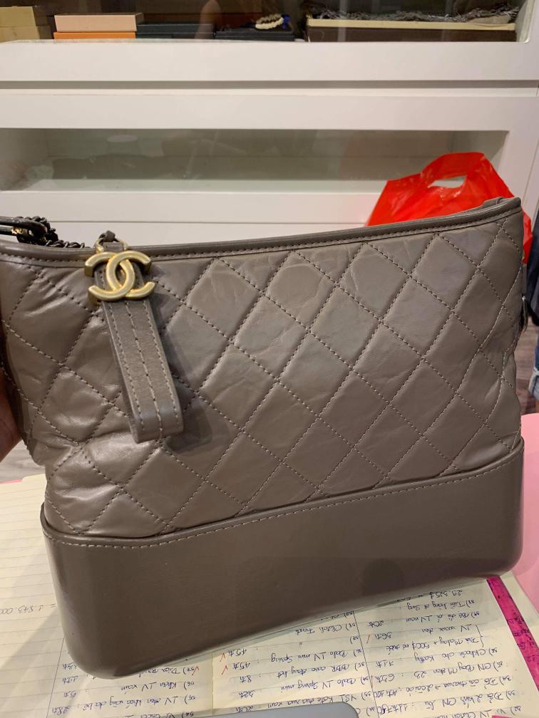 Chanel Gabrielle Grey size M