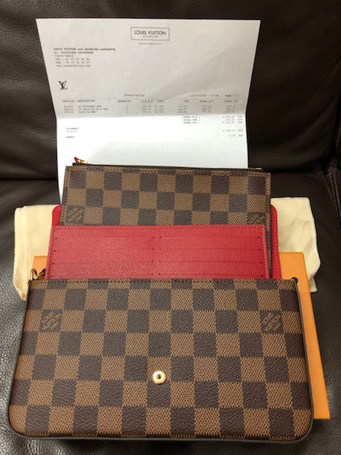 Louis Vuitton Felicie Damier